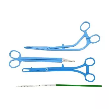 Set de pose de stérilet stérile à usage unique (boîte de 10 sets)