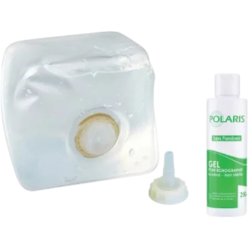 Gel échographique non stérile Polaris - Sans paraben 