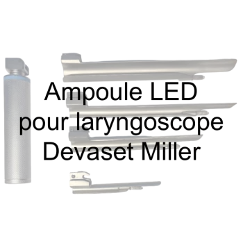 Ampoule LED pour laryngoscope Devaset Miller