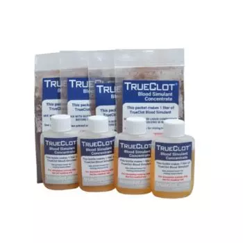 Sang de formation prémélangé TrueClot - 4 flacons d'1L