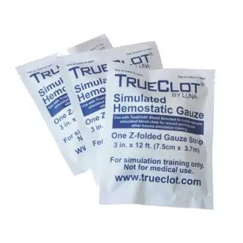 Gaze de formation TrueClot (lot de 3)