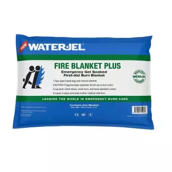 Couverture anti feu Water Jel 183 x 152 cm avec support