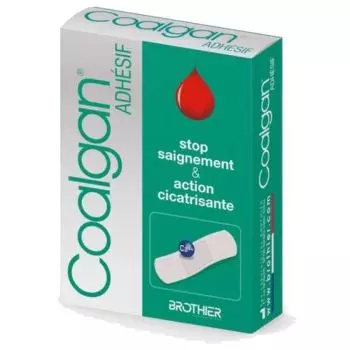 Pansement hémostatique stérile Coalgan (boite de 12)