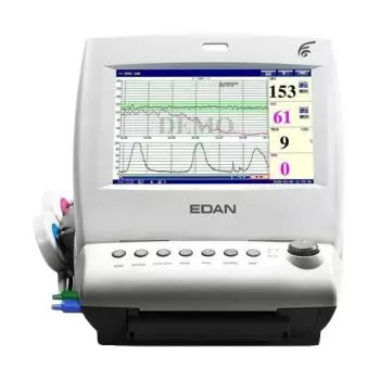 Cardiotocographe / Moniteur foetal gémellaire Edan F6 avec VCT