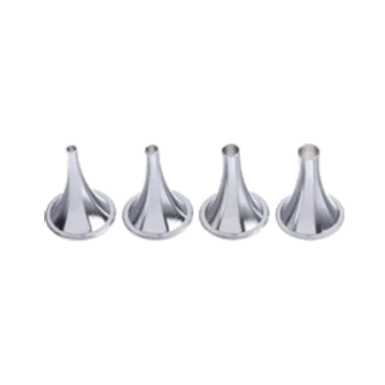 Spéculums auriculaires réutilisables de Hartmann (jeu de 4)