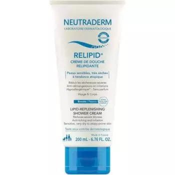 Crème de douche relipidante Neutraderm Relipid+