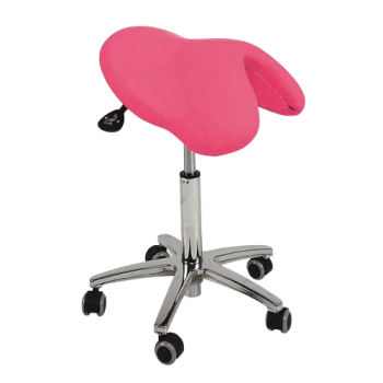Tabouret médical selle de cheval Ecopostural S2660/S2661 base aluminium