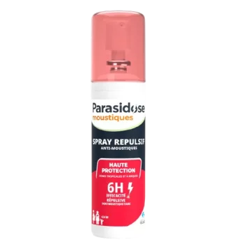 Spray répulsif zones tropicales Parasidose (100 ml)