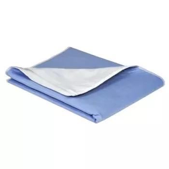 Alèse lavable bordable Abena Underpads avec rabats - 85 x 75 cm - 2000 ml