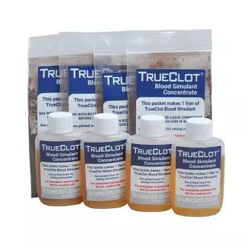 Sang de formation à mélanger TrueClot - 4 flacons d'1L