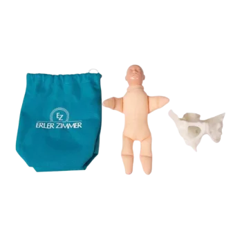 Modèle d'un bassin miniature avec poupée de naissance Erler Zimmer