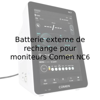 Batterie de rechange pour moniteurs Comen NC6 et NC7