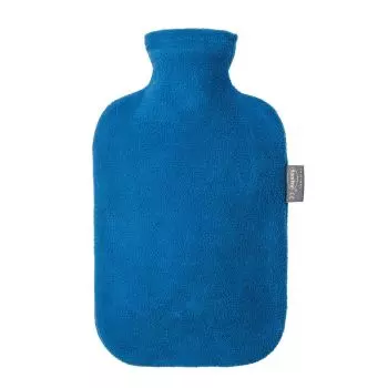 Bouillotte à eau avec housse polaire Fashy 