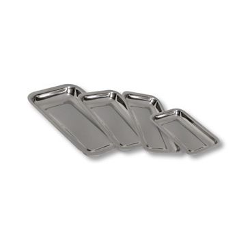 Plateau inox 350 x 260 x 40 mm Comed
