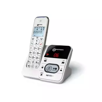Télephone amplifié sans fil à grosse touches avec répondeur Geemarc AMPLIDECT295