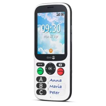 Téléphone portable senior Doro Secure 780X blanc