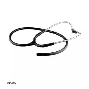 Tubulure et tubes auriculaires avec embouts pour Stéthoscope Standard Prestige Noir KaWe