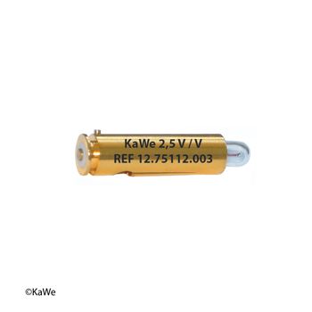Ampoule Vacuum pour otoscope 2,5V Kawe pour EUROLIGHT E30, KaWe PICCOLIGHT E50, E55 + D