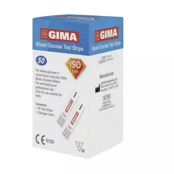 Bandelettes pour glucomètre Gima