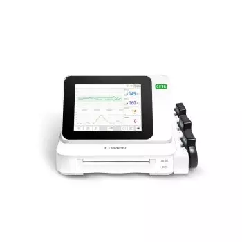 Cardiotocographe / Moniteur foetal gémellaire Comen CF3R + VCT
