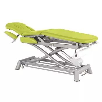 Table de massage électrique multi-fonction 3 plans avec accoudoirs Ecopostural C7931 62 x 200