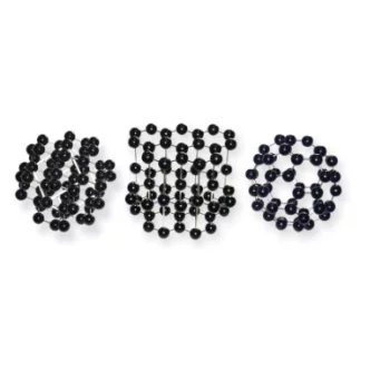 Lot de 3 configurations de carbone