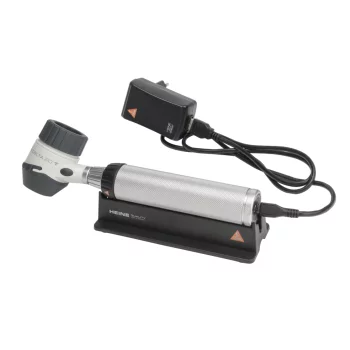 Dermatoscope HEINE DELTA 20T avec câble USB et bloc d’alimentation enfichable