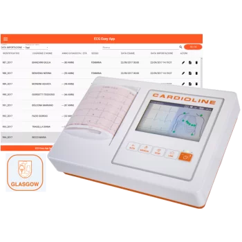 Application logicielle ECG EasyApp pour ECG 100L Cardioline