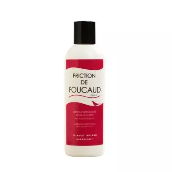 FRICTION DE FOUCAUD Lotion énergisante pour le corps Flacon pastique 200 ml