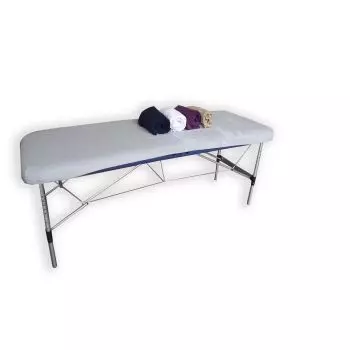 Housse éponge de protection pour table de massage avec option cavité visage Mediprem