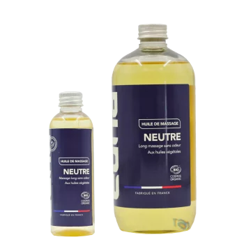 Huile de massage neutre Bio Eona