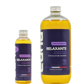Huile de massage relaxante Bio Eona