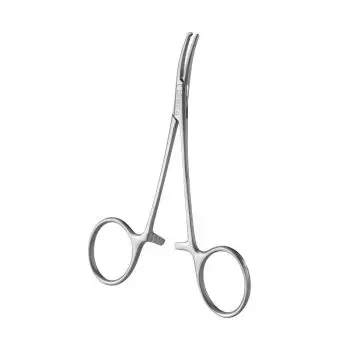 Pince Halstead, 13 cm, courbe, A/G