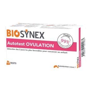 Test d'ovulation Biosynex boite de 10 tests