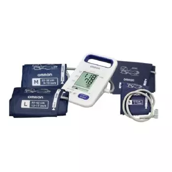 Pack promo tensiomètre électronique au bras Omron HBP-1320 + 4 brassards