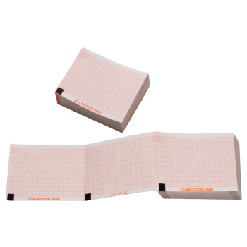 Papier ECG original fabricant pour ECG 100S (x10) CARDIOLINE 