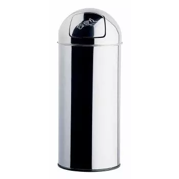 Poubelle à trappe Rossignol Basic 45L Inox