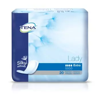 Protection anatomique TENA Lady Extra pack de 20