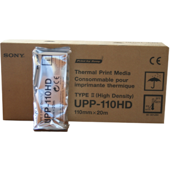 Rouleaux de papier thermique UPP-110HD (x 10) Sony 