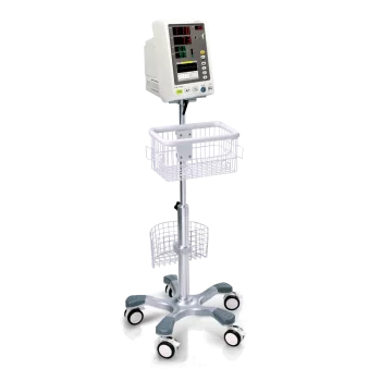 Pied à roulette pour Station vitale Edan M3A