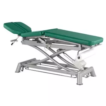 Table de massage électrique multi-fonction 3 plans avec barres péripheriques Ecopostural C7991