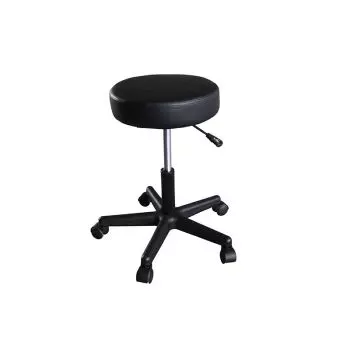 Tabouret tournant classique Noir Mediprem 