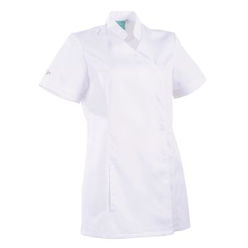 Tunique médicale femme coupe cintrée Ayako 2LIN Clemix 2.0 Lafont blanc