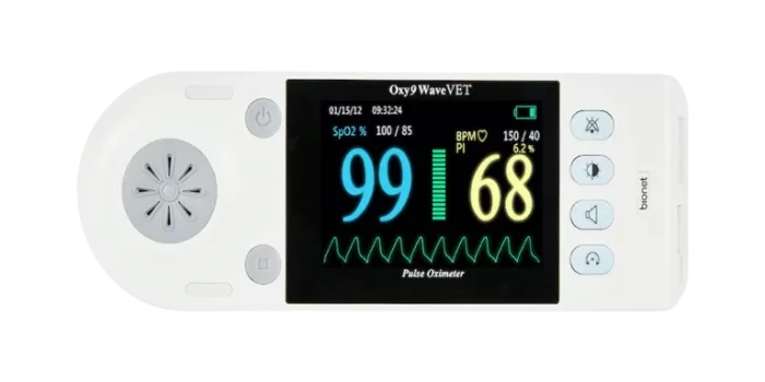 Oxymètre de pouls vétérinaire Bionet Oxy9Wave VET