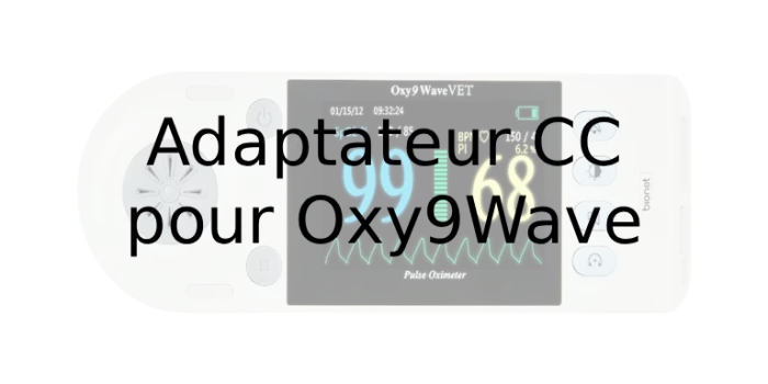 Adaptateur CC pour Oxy9Wave