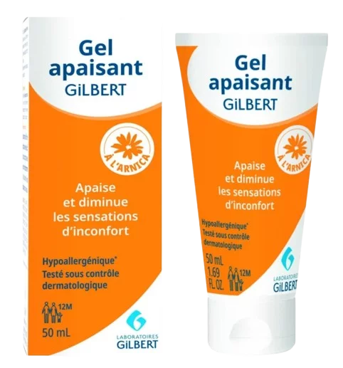 Gel apaisant à l'arnica Laboratoires Gilbert (50ml)