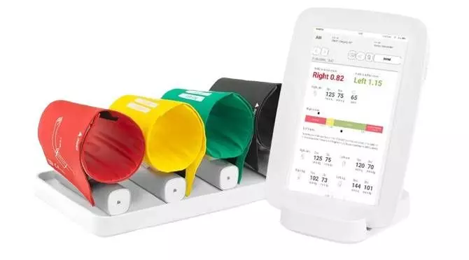 Tablette médicale sans fil MESI mTABLET ABI pour mesure de l'IPS