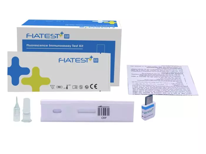 Cassette-test pour analyseur d’immunodosage Fiatest - CRP (boite de 10)