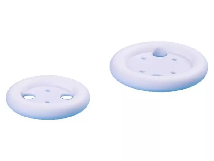 Pessaires en silicone à usage unique pour prolapsus utérin avec support