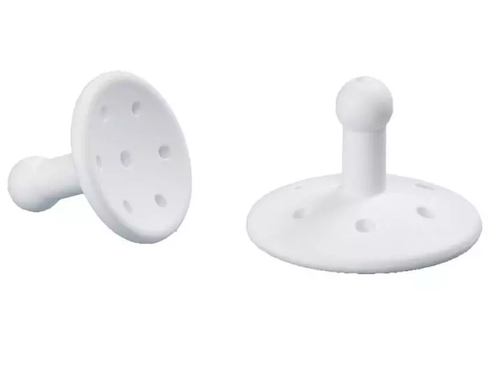 Pessaires Gellhorn en silicone à usage unique pour prolapsus utérin avec tige longue